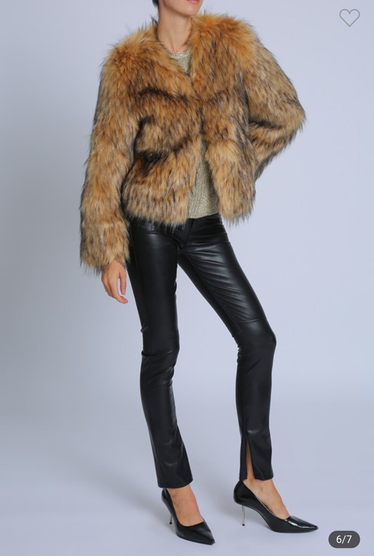 Mary J Inspired Fur Coat