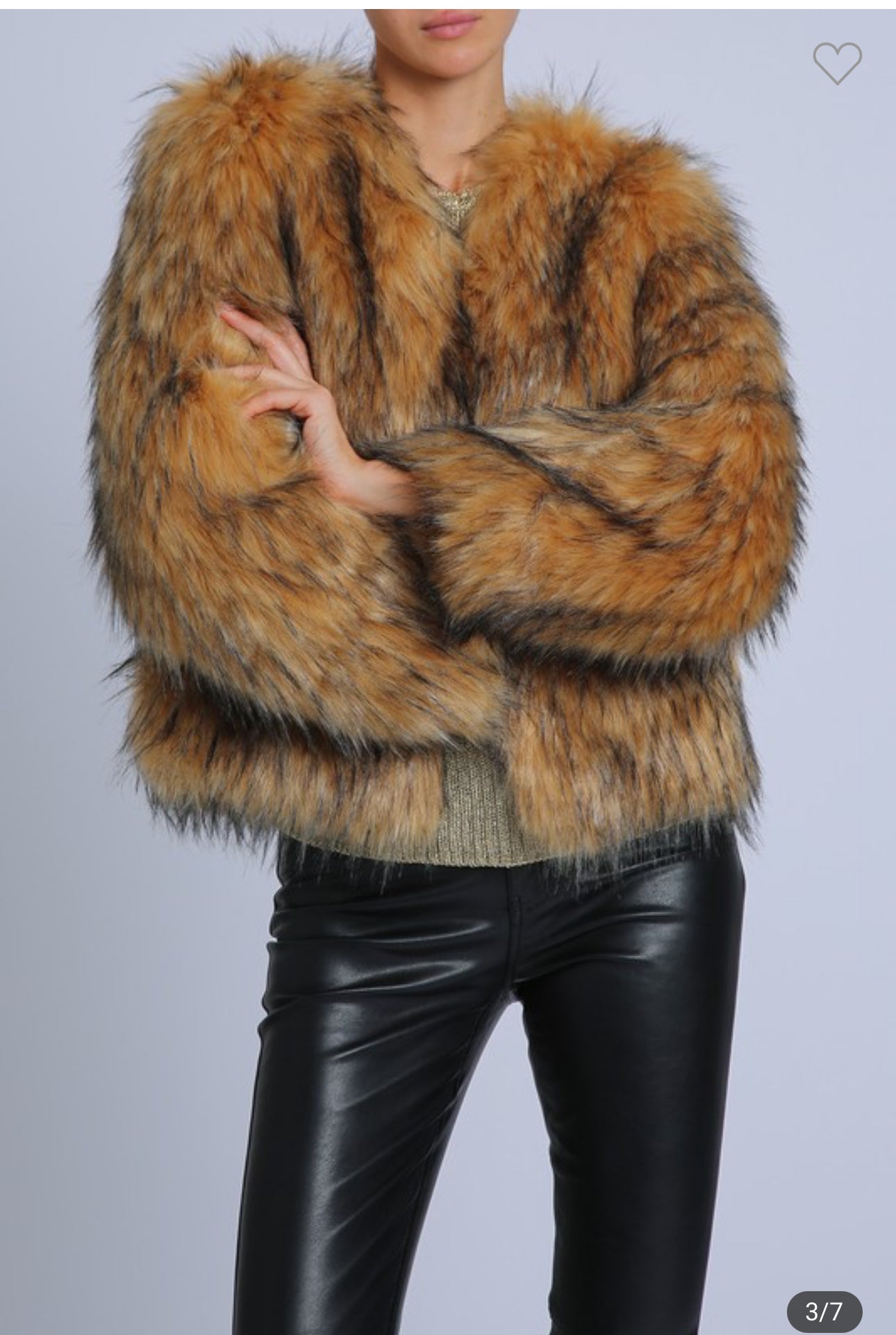 Mary J Inspired Fur Coat