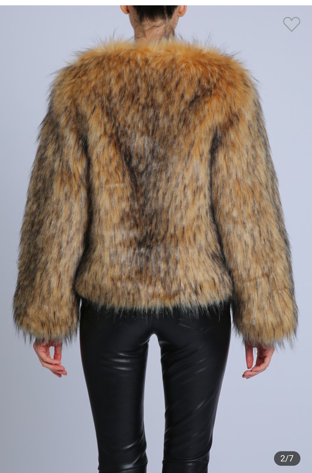 Mary J Inspired Fur Coat