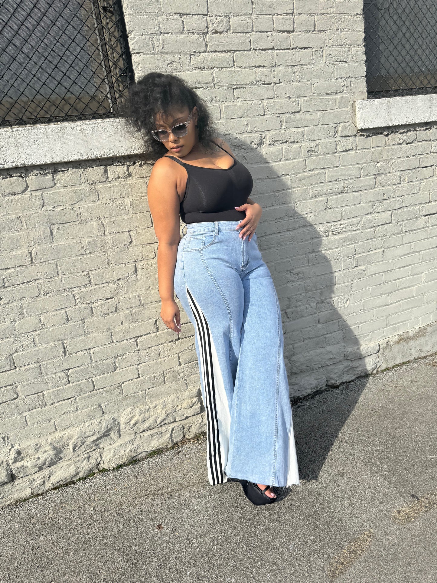 Kisha Kiar Wide Leg Jeans