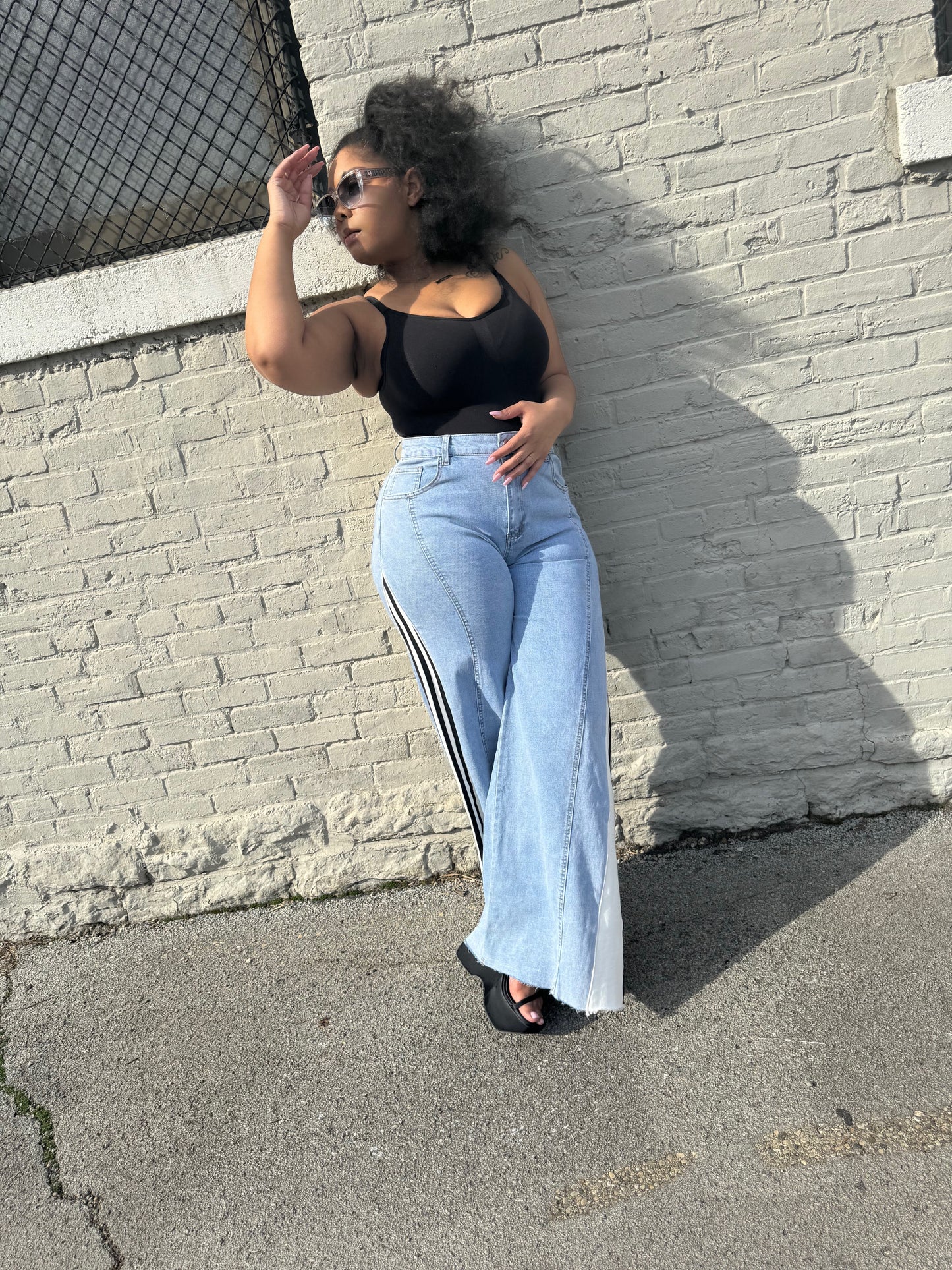 Kisha Kiar Wide Leg Jeans