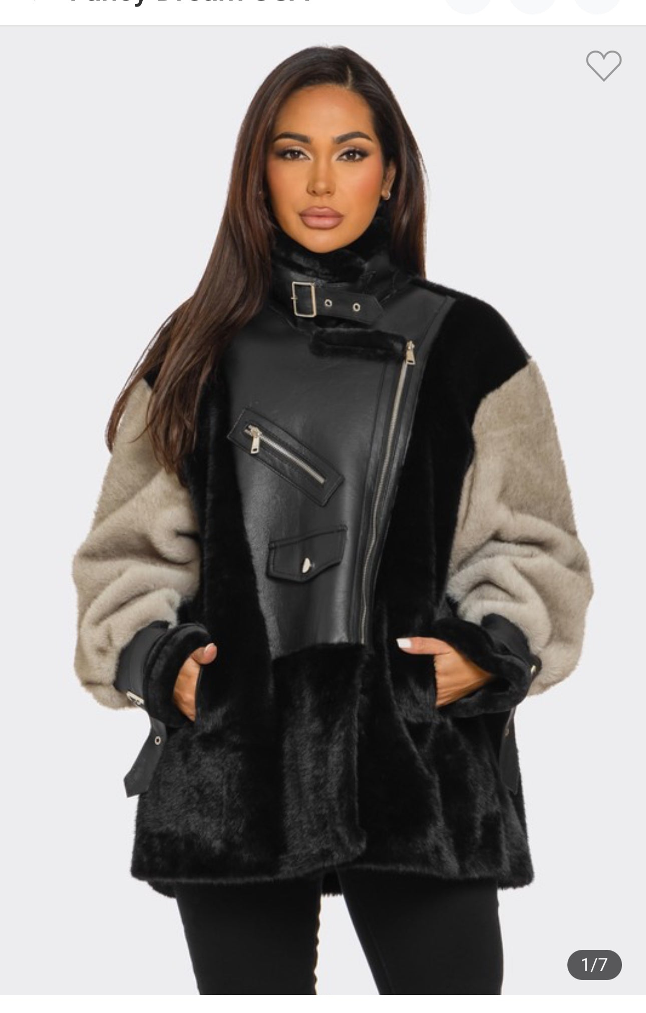 Liddie Faux Fur Coat