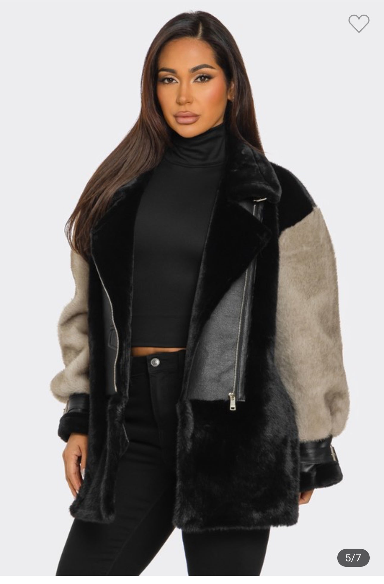 Liddie Faux Fur Coat