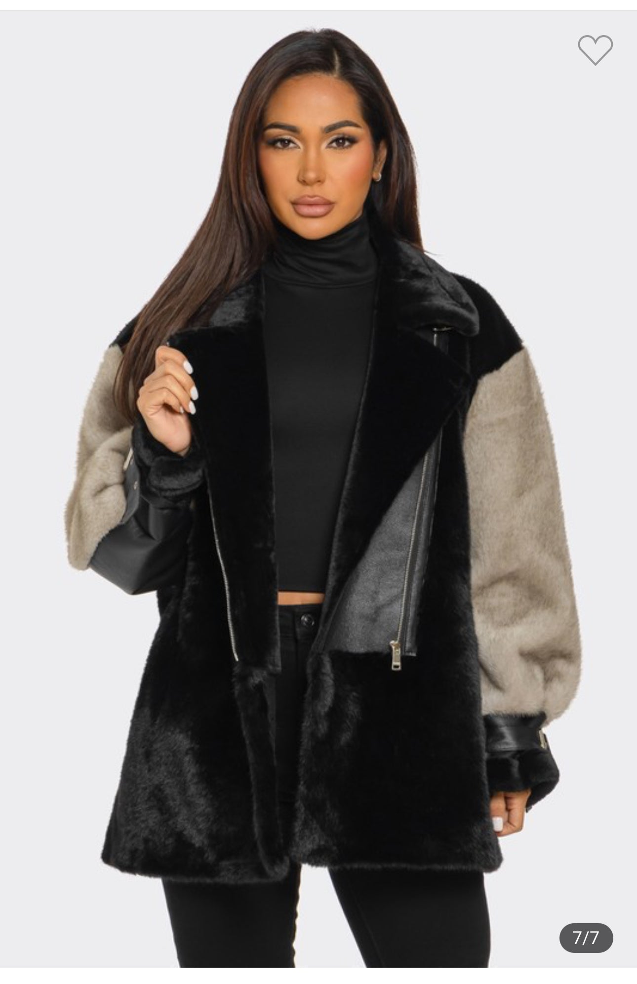 Liddie Faux Fur Coat